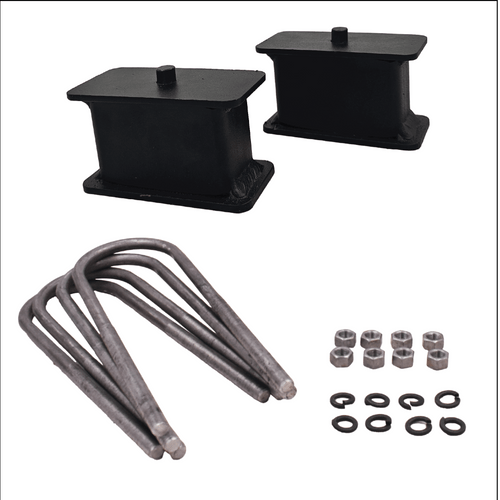 DJM Suspension 3" Universal Steel Lowering Block Kit SB3LK