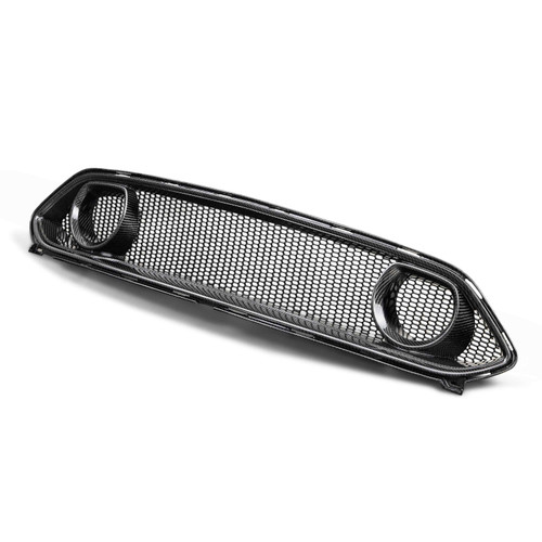 Anderson Composites Carbon Fiber Upper Grille (2021 - 2023 Mach 1) AC-UG21FDMUM1