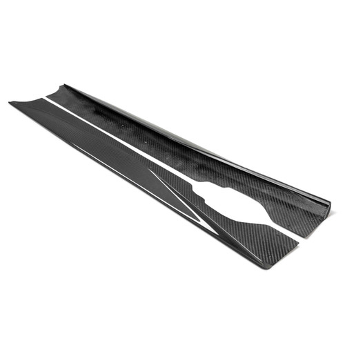 Anderson Composites Carbon Fiber Rocker Panels - Type MB (2020 - 2026 Corvette C8) AC-SS20CHC8-MB