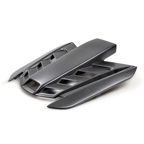 Anderson Composites Dry Carbon Roof Scoop (2020 - 2026 Corvette C8 Coupe) AC-HRS20CHC8