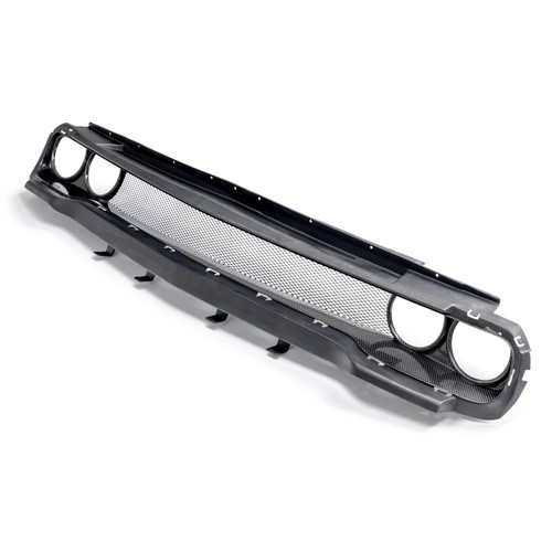 Anderson Composites Carbon Fiber Front Grille - Type SA (2015 - 2023 Challenger Hellcat / Widebody) AC-FG15DGCH