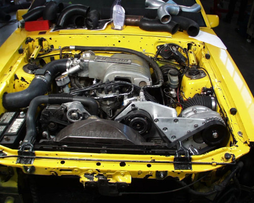 ProCharger P-1SC intercooled tuner supercharger kit for 1986-1993 Mustang GT 5.0