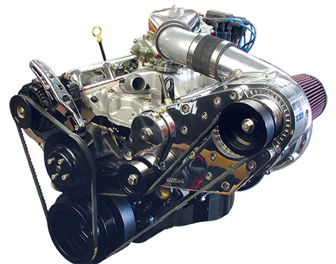 ProCharger BBC reverse rotation cog drive race supercharger kit F-1X