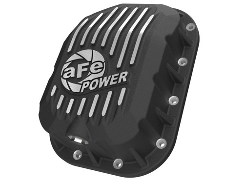aFe POWER Street Series Engine Oil Pan - Black w/ Machined Fins (2018 - 2026 Wrangler JL / Gladiator JT) 46-71470B