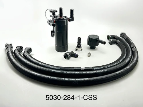 UPR Products Oil Catch Can - Plug N Play (2022 - 2026 Bronco Raptor 3.0L) 5030-284-1