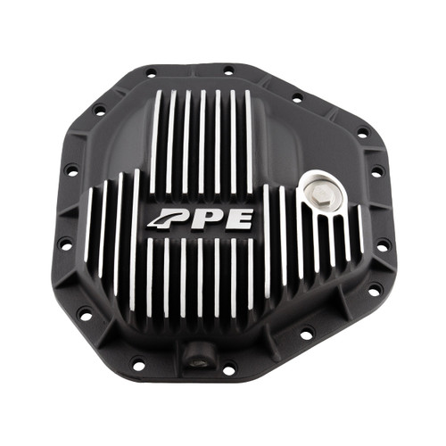 PPE Power Dana M275 14-Bolt HD Brushed Cast Aluminum Rear Differential Cover (2017 - 2026 Ford Super Duty) 338052010