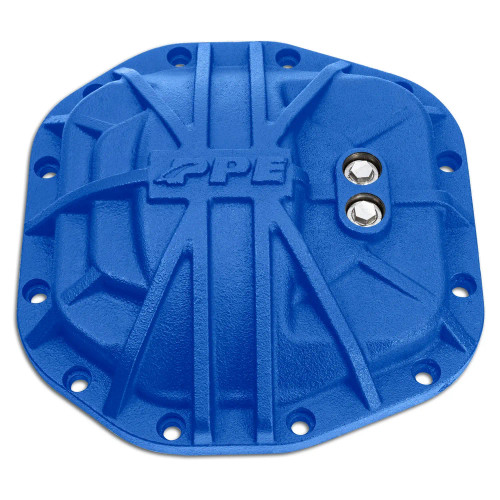 PPE Power Rear Differential Cover - Blue Nodular Iron (2018 - 2026 Wrangler - Dana 35-M200 12 Bolt) 238053422