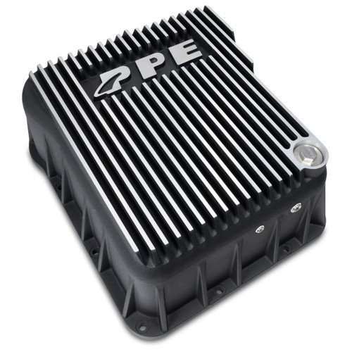 PPE Power HD Cast Aluminum Transmission Pan, Deep, Brushed Finish (2001 - 2019 GM Allison 1000/2000/2400) 128051010