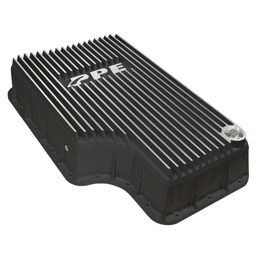 PPE Power 6R140 HD Cast Aluminum Transmission Pan Brushed Finish (2011 - 2019 Super Duty 6.7L) 328052010