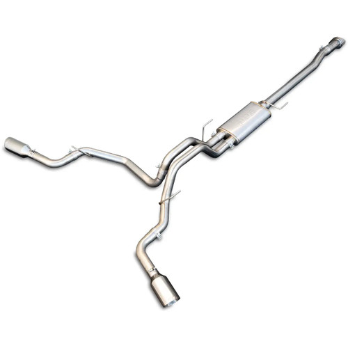 PPE Power Cat-Back Exhaust System Dual Exit - Polished Tips w/ Polished Tubes (2015 - 2020 F-150 2.7L / 2015 - 2020 F-150 3.5L / 2015 - 2020 F-150 5.0L) 317043030