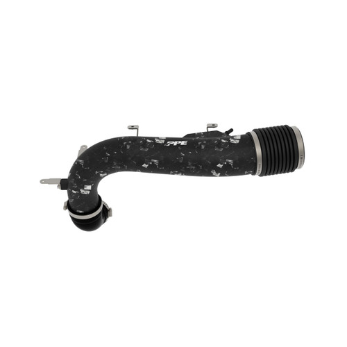 PPE Power Zilla Carbon Fiber Intake Tube Carbon Forged Finish (2019 - 2026 GM 1500 2.7L) 115018070