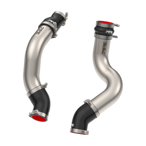 PPE Power Hot and Cold Side Intercooler Charge Pipe Kit Raw Finish (2019 - 2024 Ram 6.7L) 215022000