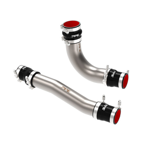 PPE Power Cold Side Intercooler Charge Pipe Kit - Brushed Stainless Steel (2010 - 2012 Ram Cummins 6.7L) 215021610