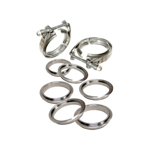 PPE Power 3.5" Standard Stainless Steel V-Band 8 Piece Set (2C 3M 3F) 517335008