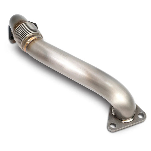 PPE Power Replacement Up-Pipe for PPE Exhaust Manifold - Driver Side (2001 - 2016 GM 6.6L Duramax) 116119045
