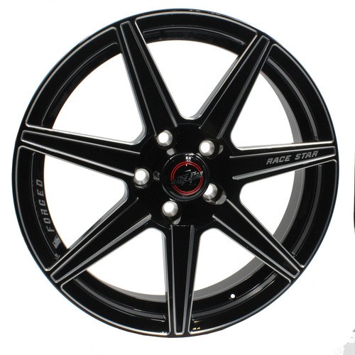 Race Star 72 ValStar 15x3.75 Wheel - 5x4.75 BC 1.75 BS - Black / Machined Accents (GM) 72-53747172B