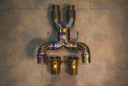 Valvetronic F1 Exhaust Package - Rear Section Only - Titanium (2023 - 2026 McLaren Artura) MAC.ARTURA.F1.TI