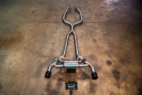 Valvetronic Valved Sport Exhaust System - Stainless Steel (2023 - 2026 Nissan Z) NIS.400Z.VSES.BR