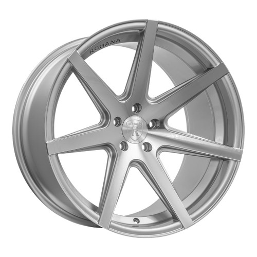 Rohana RC7 19x8.5 Wheel - 5x120 BP 33 ET - Machine Silver RC719855120MS33