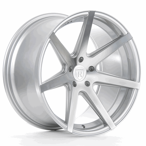 Rohana 19x9.5 RC7 Wheel - 5x114 BP 20 ET - Machine Silver RC719955114MS20