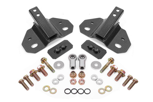 BMR Rear Shock Mount - Steel - Black (2024 - 2026 Mustang) SM770H
