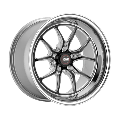 Weld S85 RT-S 17x10.5 Wheel - Non Beadlock - 5x4.5 BP 8 BS +57 ET - Black Center Polished Shell 85LB7105A80A
