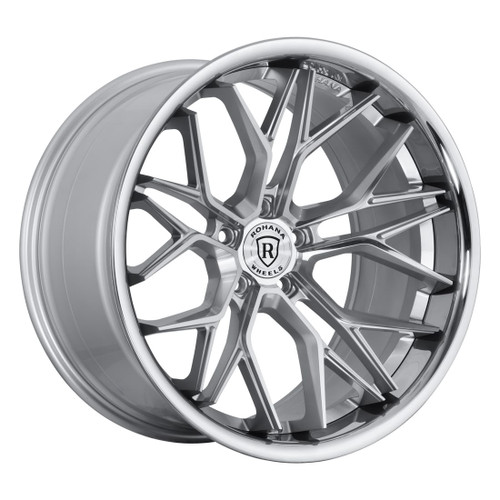 Rohana 19x8.5 RFC3 Wheel - 5x114 BP 35 ET - Machine Silver RFC319855114MS35