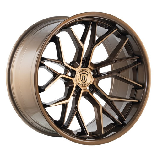 Rohana 19x8.5 RFC3 Wheel - 5x114 BP 35 ET - Machine Bronze RFC319855114BZ35