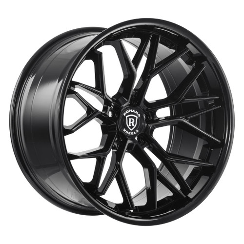 Rohana 20x10 RFC3 Wheel - 5x112 BP 42 ET - Gloss Black RFC320105112GB42
