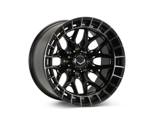 Vossen HFX-1 20x10 - 8x180 - ET18 - Super Deep Face - 124.3 - Tinted Gloss Black Wheel - HFX1-0Z07-TGB Photo - Primary