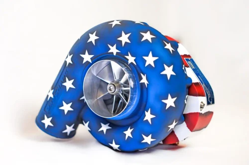 ProCharger Limited Edition American Flag Finish