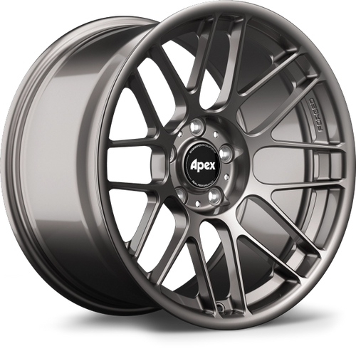 Apex ARC-8RT 17x9 forged BMW wheel in Anthracite with 5x120 bolt pattern