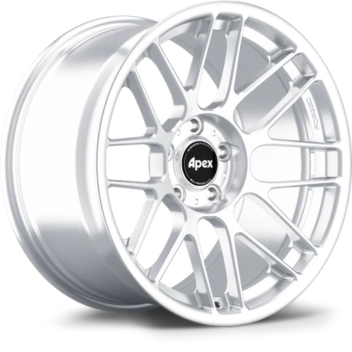 Apex ARC-8RT 19x9.5 ET22 Brushed Clear forged BMW wheel with 5x120 bolt pattern