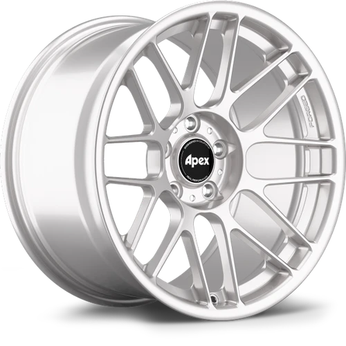 Apex ARC-8RT 19x9.5 ET22 Race Silver forged BMW wheel with 5x120 bolt pattern