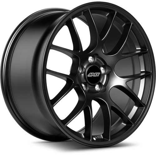 Apex EC-7 19x11 ET52 Satin Black flow formed wheel for Ford Mustang EC71911ET52-51143-705-SMBK