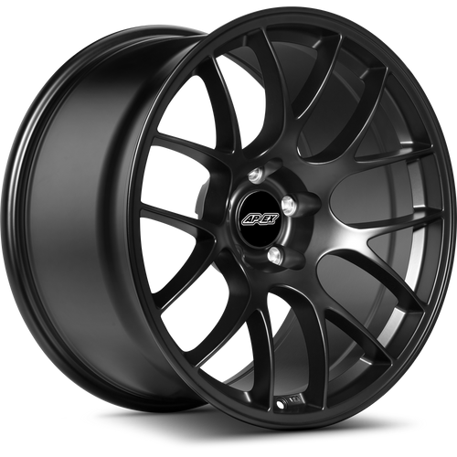 Apex EC-7 19x9.5 ET22 Satin Black flow formed wheel for BMW 5x120 72.56mm center bore