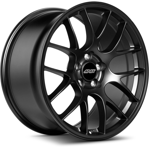 Apex EC-7 19x9 ET34 Satin Black flow formed wheel for Ford Mustang 5x114.3 70.5mm center bore