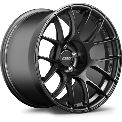 Apex EC-7RS 18x11 forged wheel Satin Black finish Chevrolet 5x120 ET7 EC7RS1811ET7-5120-671-SMBK