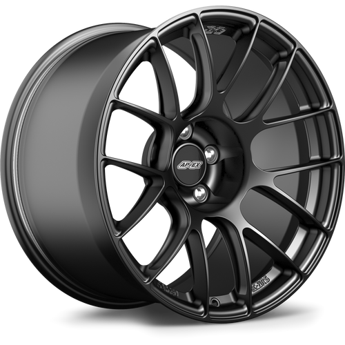 Apex EC-7RS 19x10.5 forged wheel Satin Black finish BMW application