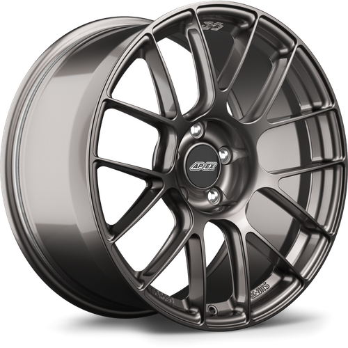 Apex EC-7RS 19x12 forged wheel in Anthracite with 5x130 bolt pattern and ET63 offset for Porsche applications