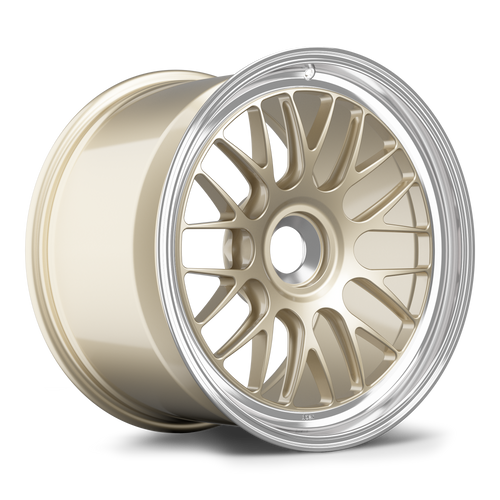 Apex ML-10RT 19x12 forged Porsche Center Lock wheel Gloss Motorsport Gold Machined Lip ET46 ML10RT1912ET46-CL-PS-MLGMG