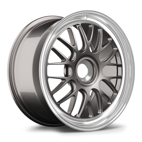 Apex ML-10RT 19x9.5 Porsche Center Lock forged wheel Anthracite Machined Lip ET48 ML10RT1995ET48-CL-PS-MLAN