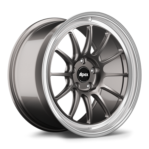 Apex SL-12RT 19x11 ET44 forged BMW wheel in Anthracite Machined Lip finish with 5x120 bolt pattern
