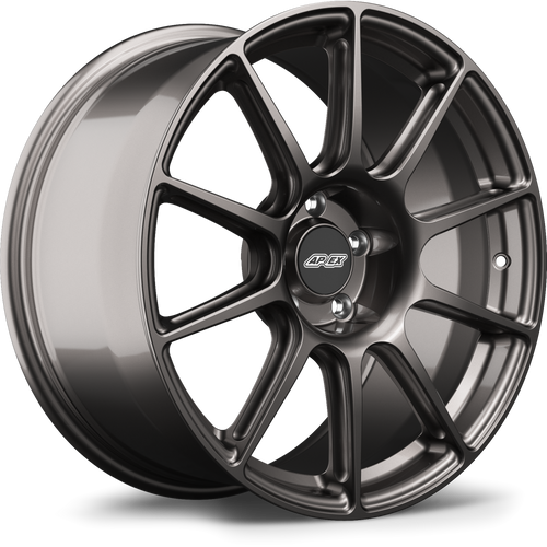 Apex SM-10 18x8.5 Anthracite flow-formed wheel for Porsche with 5x130 bolt pattern