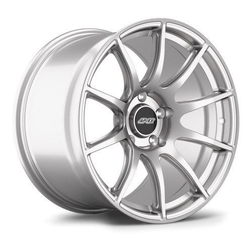 Apex SM-10 18x9.5 Race Silver flow-formed wheel for BMW with 5x120 bolt pattern