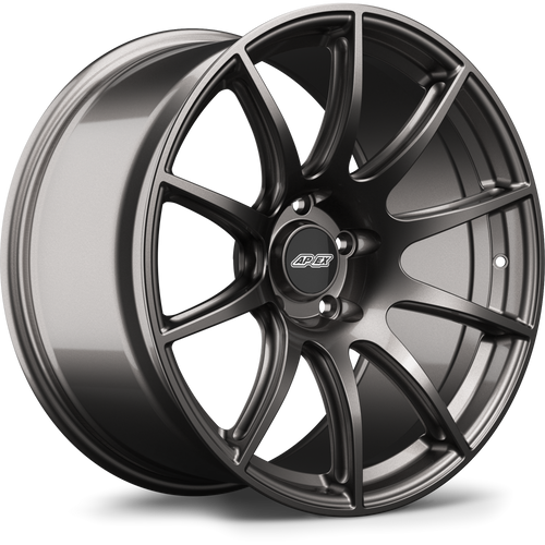 Apex SM-10 19x9.5 Anthracite flow-formed wheel with 5x112 bolt pattern and ET25 offset for Toyota Supra