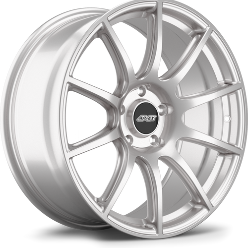Apex SM-10 19x9.5 Race Silver flow-formed wheel for BMW 5x120 applications