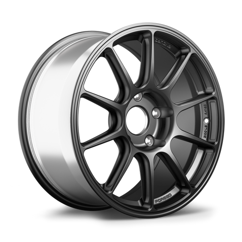 Apex SM-10RE 18x9 Satin Black forged wheel with 5x130 BP and ET41 offset for Porsche Clubsport applications