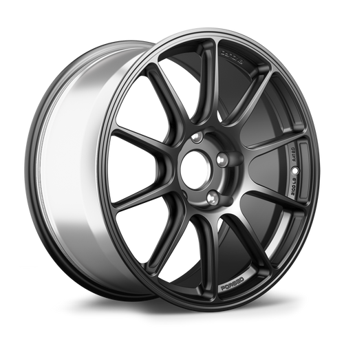 Apex SM-10RE 19x9 Satin Black forged Porsche wheel with 5x130 bolt pattern and ET48 offset