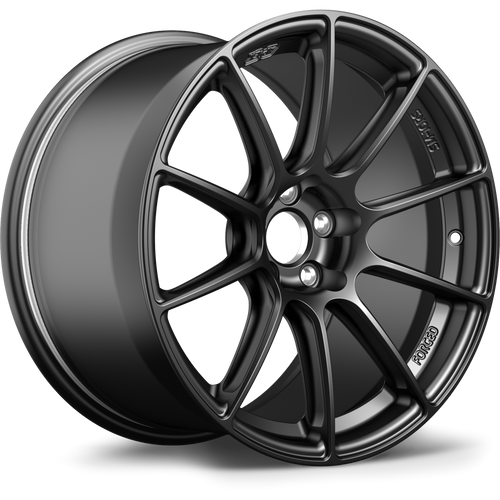 Apex SM-10RS 17x10 forged Satin Black wheel with 5x100 bolt pattern and ET45 offset